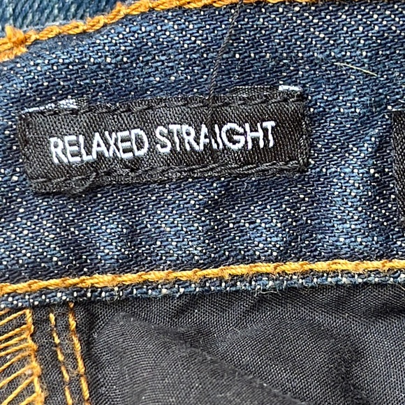 Calvin Klein relaxed straight jeans 36 X. 29.5 - Picture 6 of 8